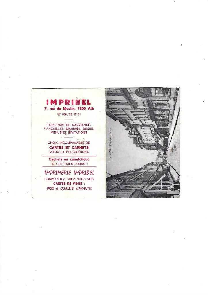 Calendrier de poche 1993, Divers, Calendriers, Enlèvement ou Envoi, Utilisé