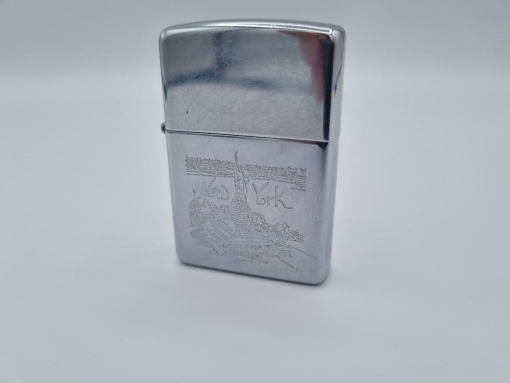 Statue de la Liberté Zippo New York 1991, Collections, Envoi, Utilisé, Briquet
