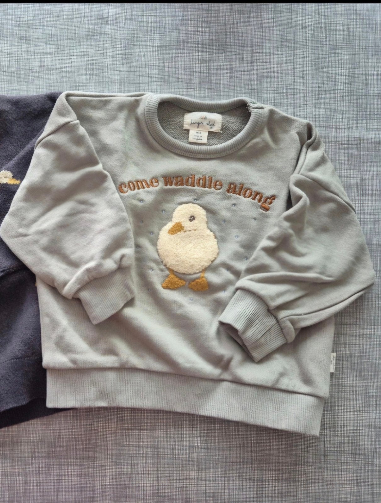 groene trui 18 maand Kongez Slojd, Kinderen en Baby's, Babykleding | Maat 86, Kongez Slojd, Truitje of Vestje, Ophalen of Verzenden