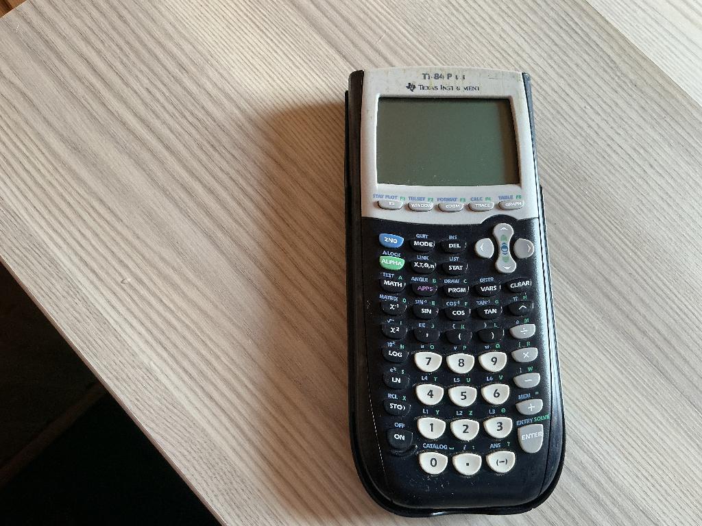 Calculatrice graphique Texas Instruments TI-84 Plus, Divers, Calculatrices, Enlèvement, Calculatrices graphique