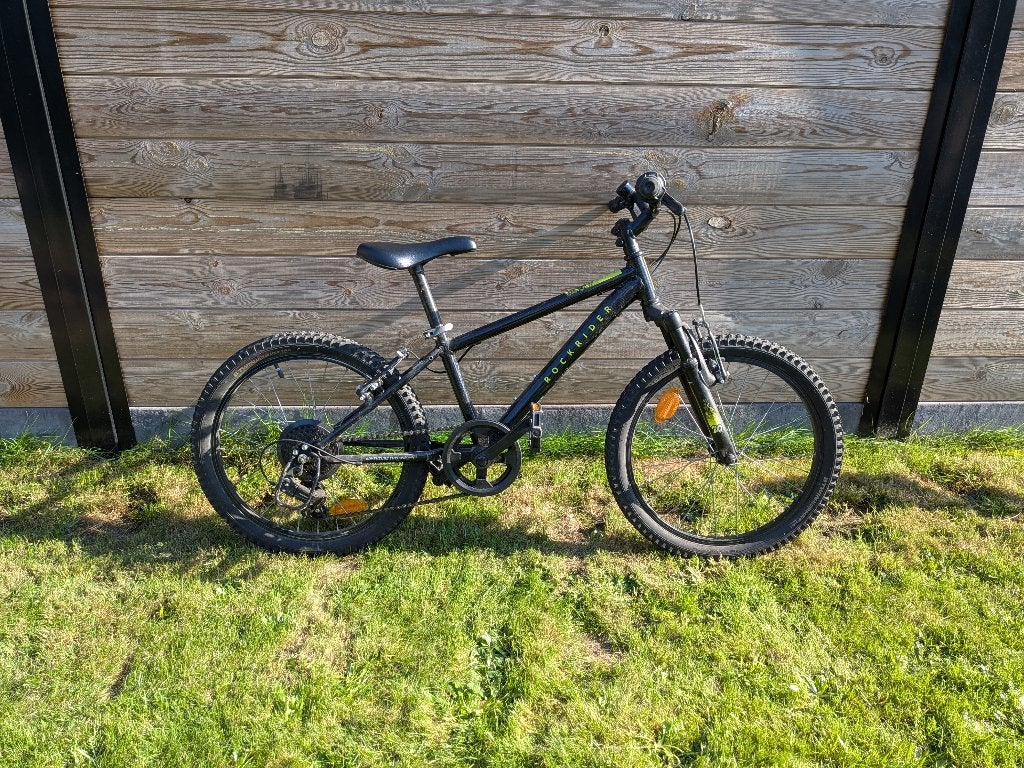 Kinderfiets Decathlon Rockrider 20 inch, 6 versnellingen, Ophalen, Gebruikt, Velgrem, Rockrider (Decathlon)