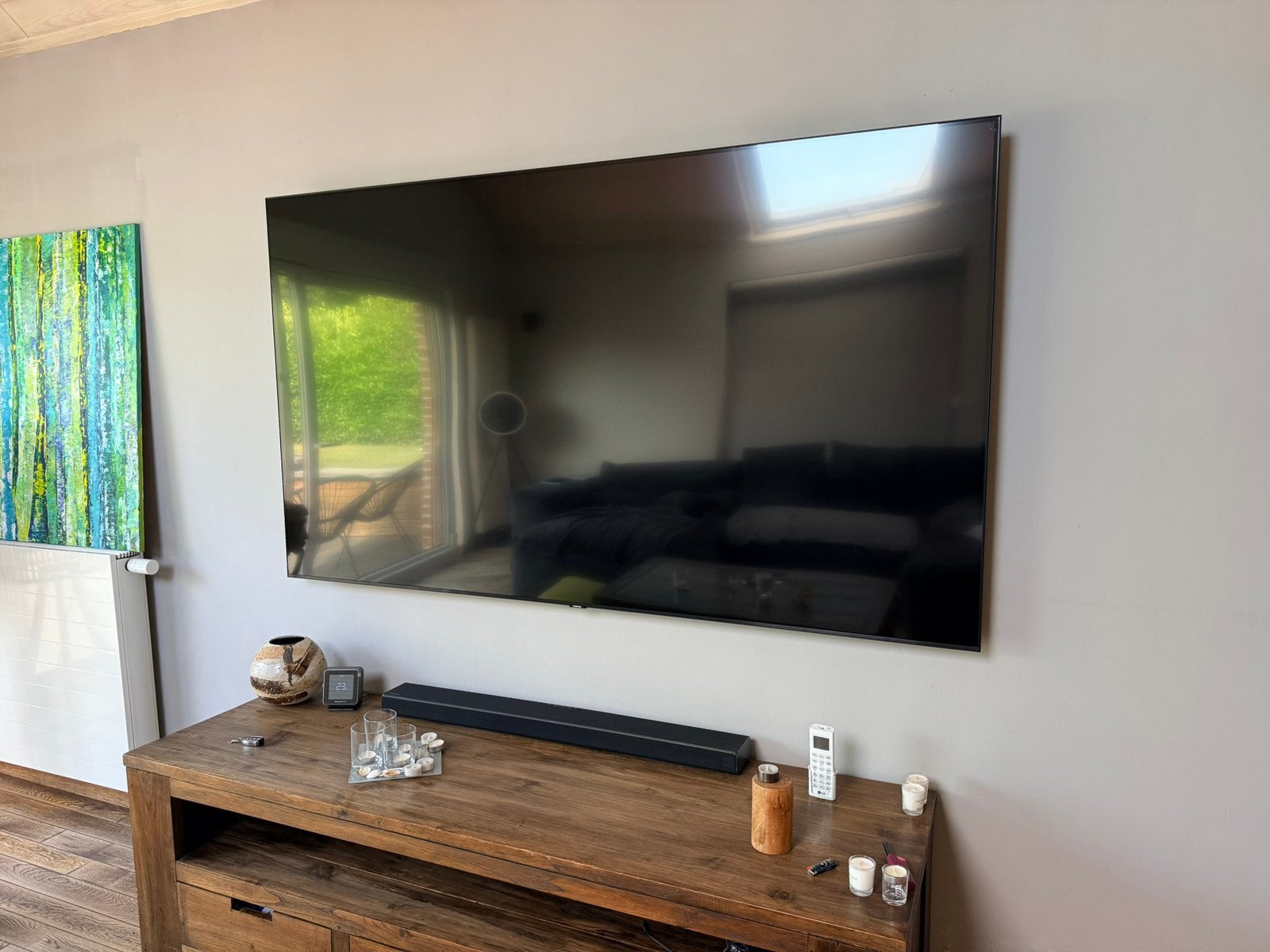 TV LED Samsung Crystal UHD 82TU8000, TV, Hi-fi & Vidéo, Enlèvement, Comme neuf, LED, Samsung