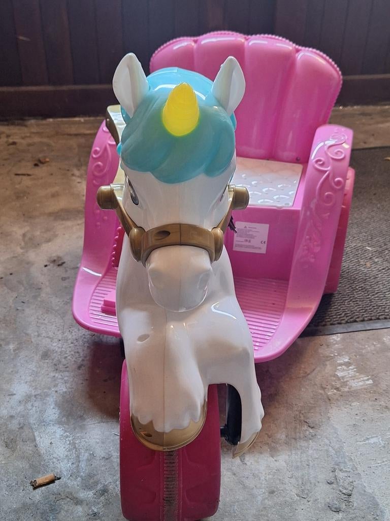 Calèche électrique avec cheval à vendre, Enlèvement