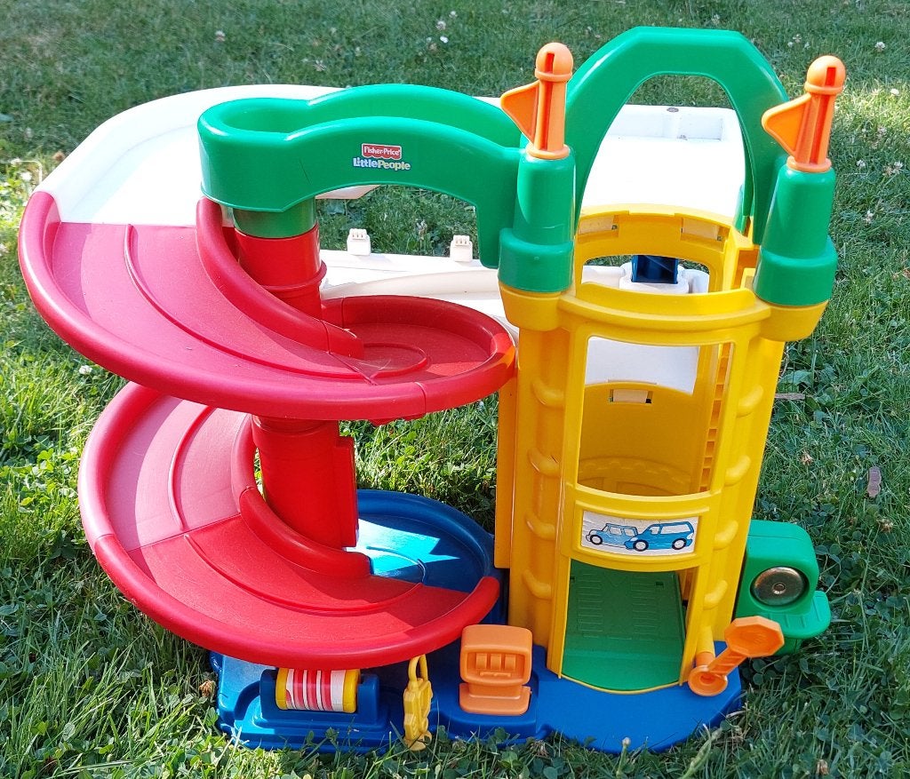 Autobaan fisher price, Ophalen, Gebruikt