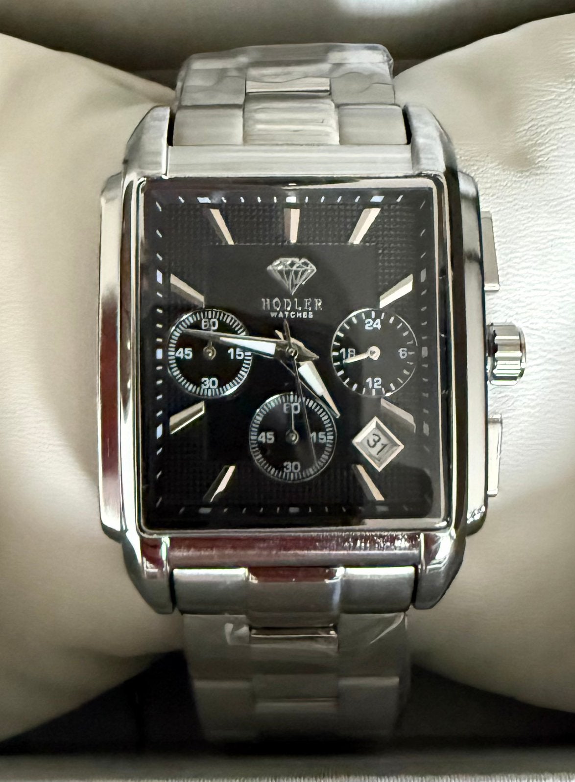HODLER VEYTAUX CHRONO TWV579€! 💯%NIEUW MET CERTIFICAAT, Ophalen of Verzenden, Nieuw