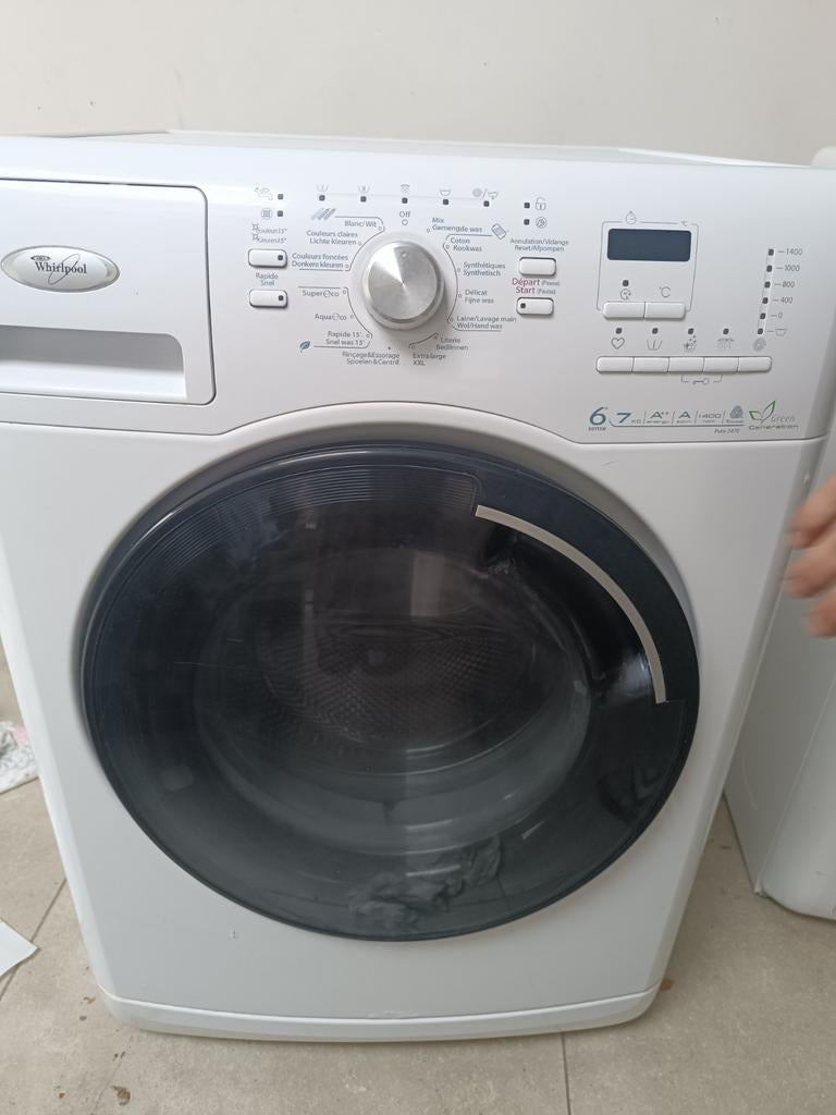 Whirlpool wasmachine van 7 kg - Zeer goede staat, 6 tot 8 kg, Ophalen, Gebruikt