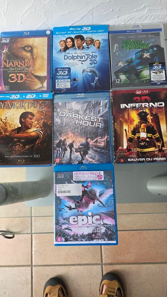 bluray  3D, Enlèvement, Utilisé, Aventure