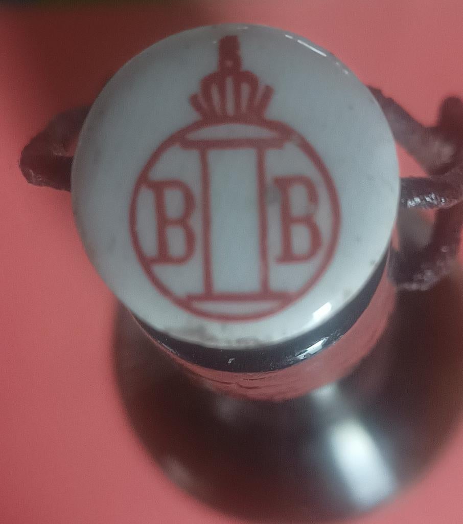 Bouteille vintage BIB brussels, Ophalen of Verzenden