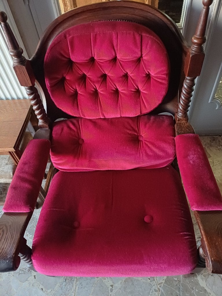 stoffen salon + salontafel, Huis en Inrichting, Ophalen, Gebruikt, Stof