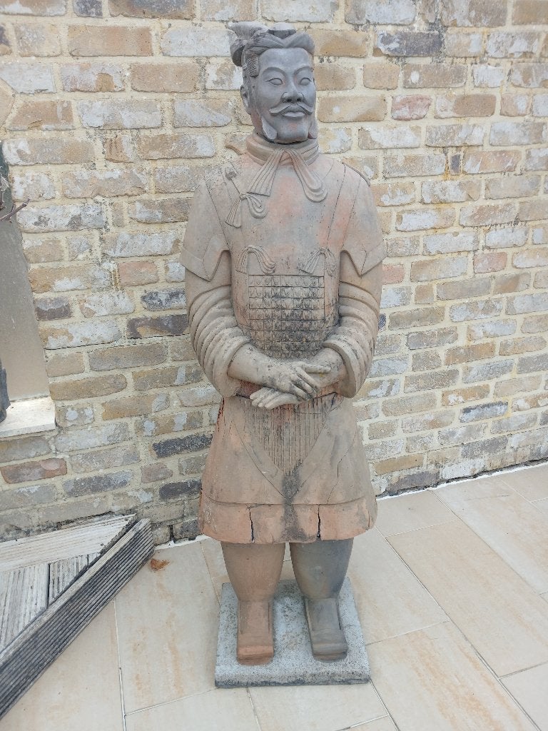 Terracotta beeld, Ophalen, Beeld, Bruin, Overige stijlen