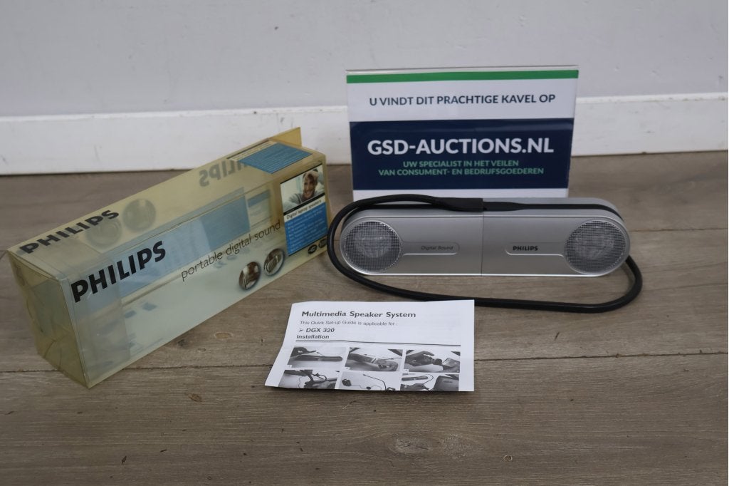 Vintage Draagbare Philips Luidspreker, Niet ingevuld, Niet ingevuld, Niet ingevuld