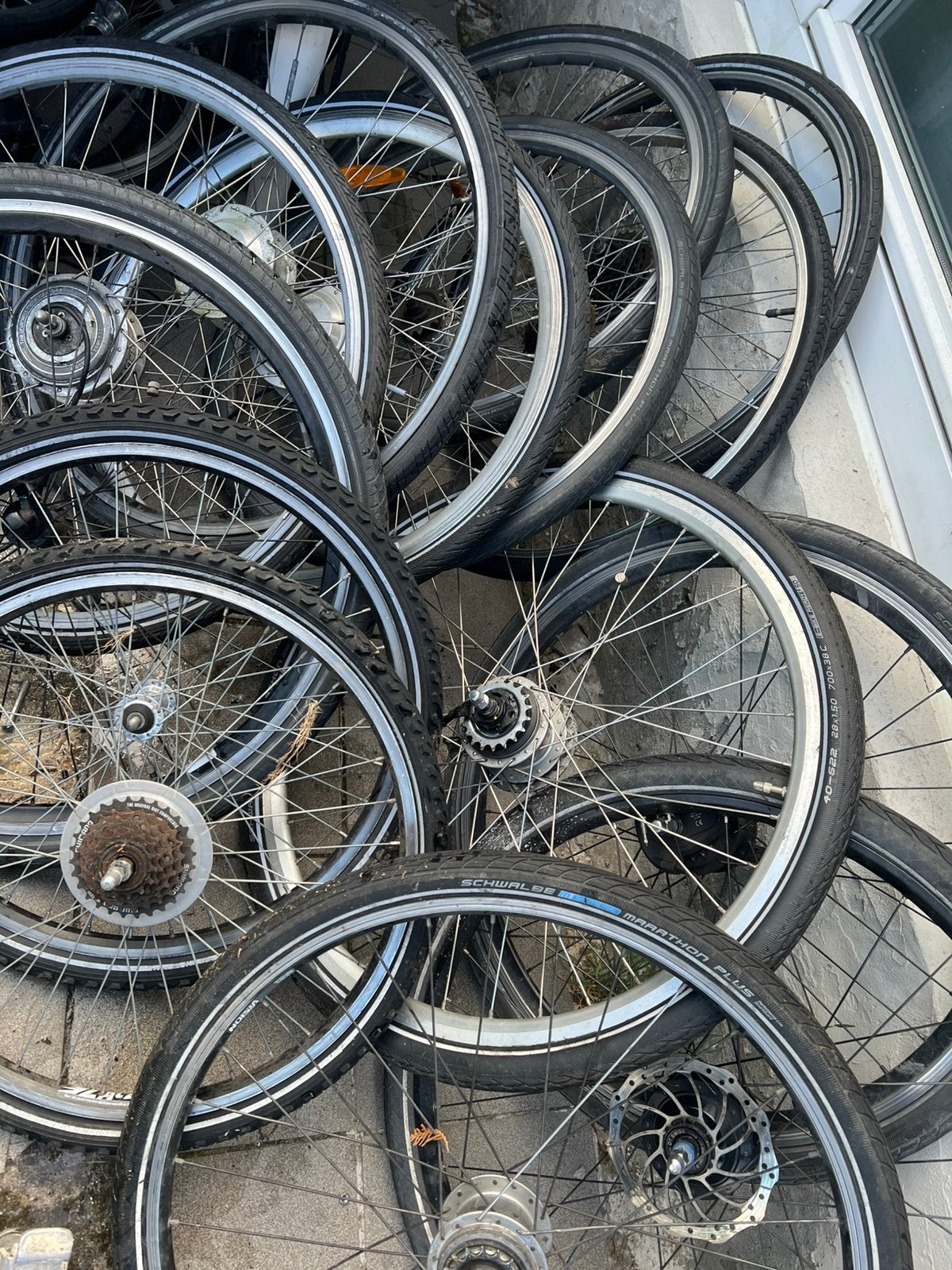 Roues de vélo, Vélos & Vélomoteurs, Vélos Pièces, Enlèvement, Comme neuf