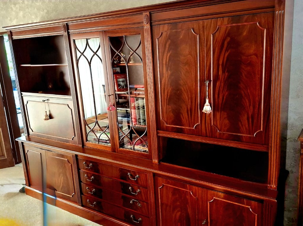 2 Kasten Mahonie Hout, Huis en Inrichting, Ophalen, Gebruikt, 200 cm of meer, 150 tot 200 cm