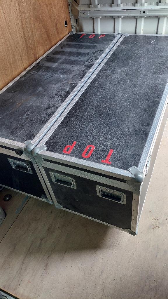 flightcase, Ophalen, Gebruikt, Flightcase
