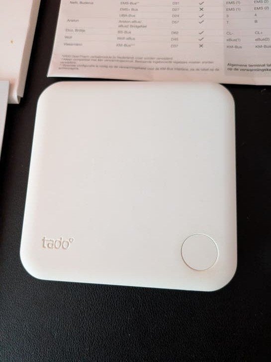 Complete tado V3+ Slimme Thermostaat Starterkit, Doe-het-zelf en Bouw, Ophalen of Verzenden, Slimme thermostaat, Zo goed als nieuw