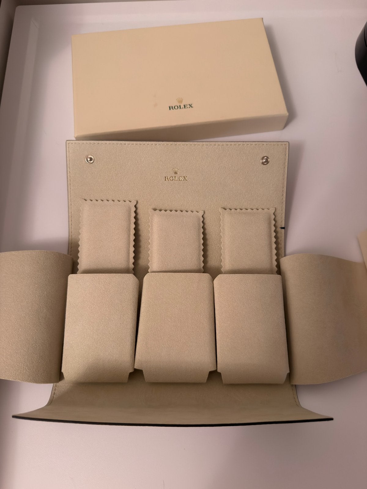 POCHETTE DE VOYAGE ROLEX — 3 MONTRES| CADEAU VIP |COLLECTION, Bijoux, Sacs & Beauté, Montres | Hommes, Enlèvement, Neuf, Rolex