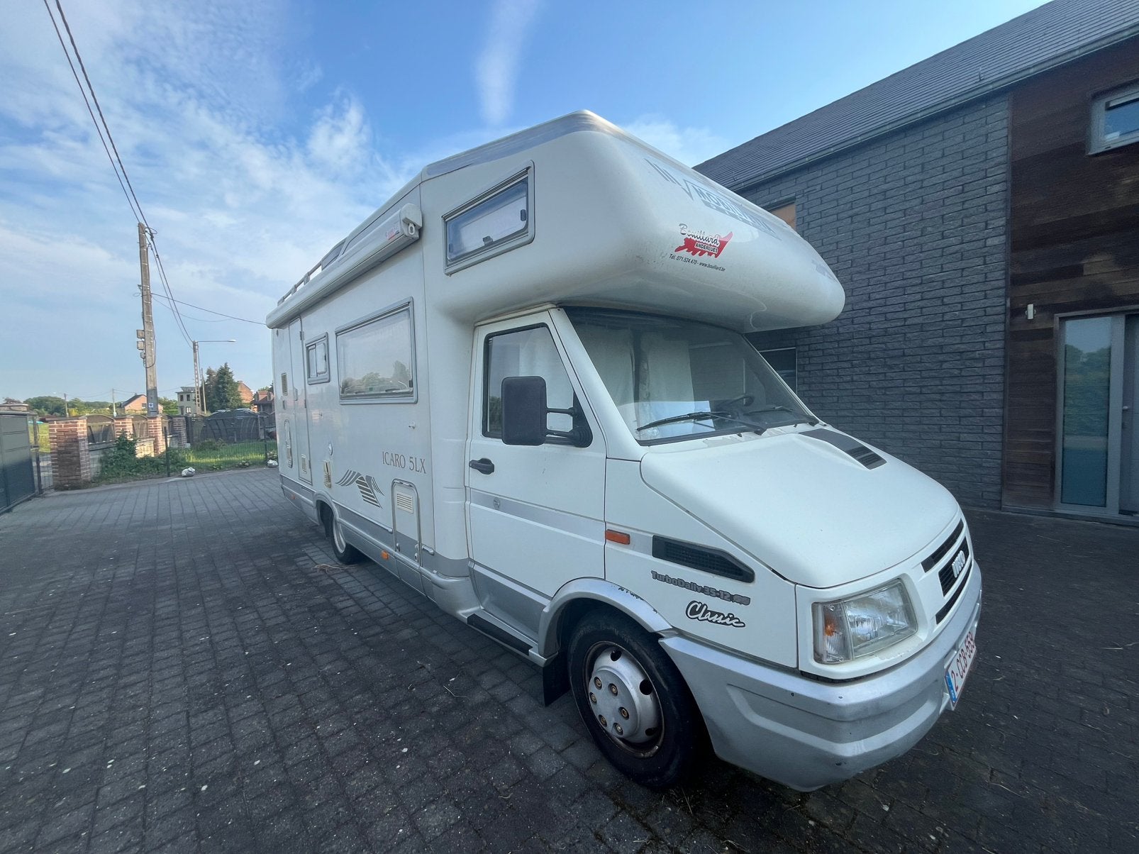 Iveco 2.8 TD de 1999 permis C, Caravanes & Camping, Particulier