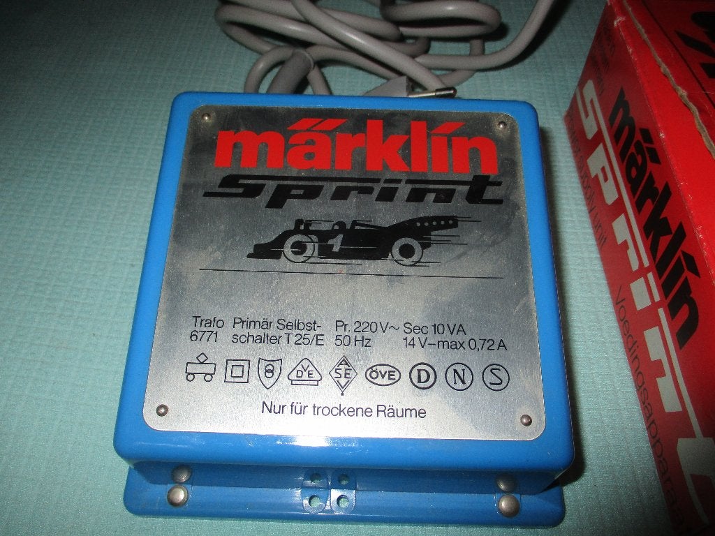 Marklin SPRINT Transfo 6771, Enlèvement ou Envoi, Utilisé, Transformateur ou Alimentation, Märklin