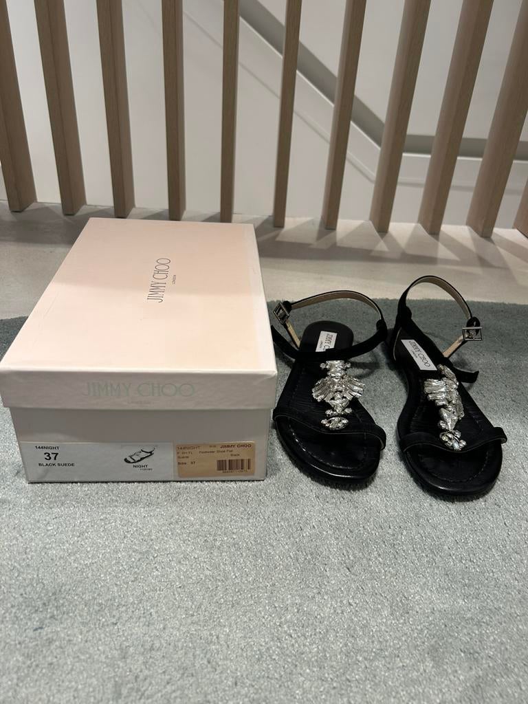 Jimmy Choo sandal T.37 205€, Ophalen, Zo goed als nieuw