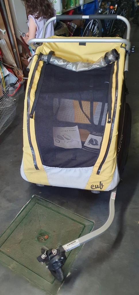 Burley CUB remorque velo 1-2 enfants, 40 à 60 kg, Burley, Enlèvement, Utilisé