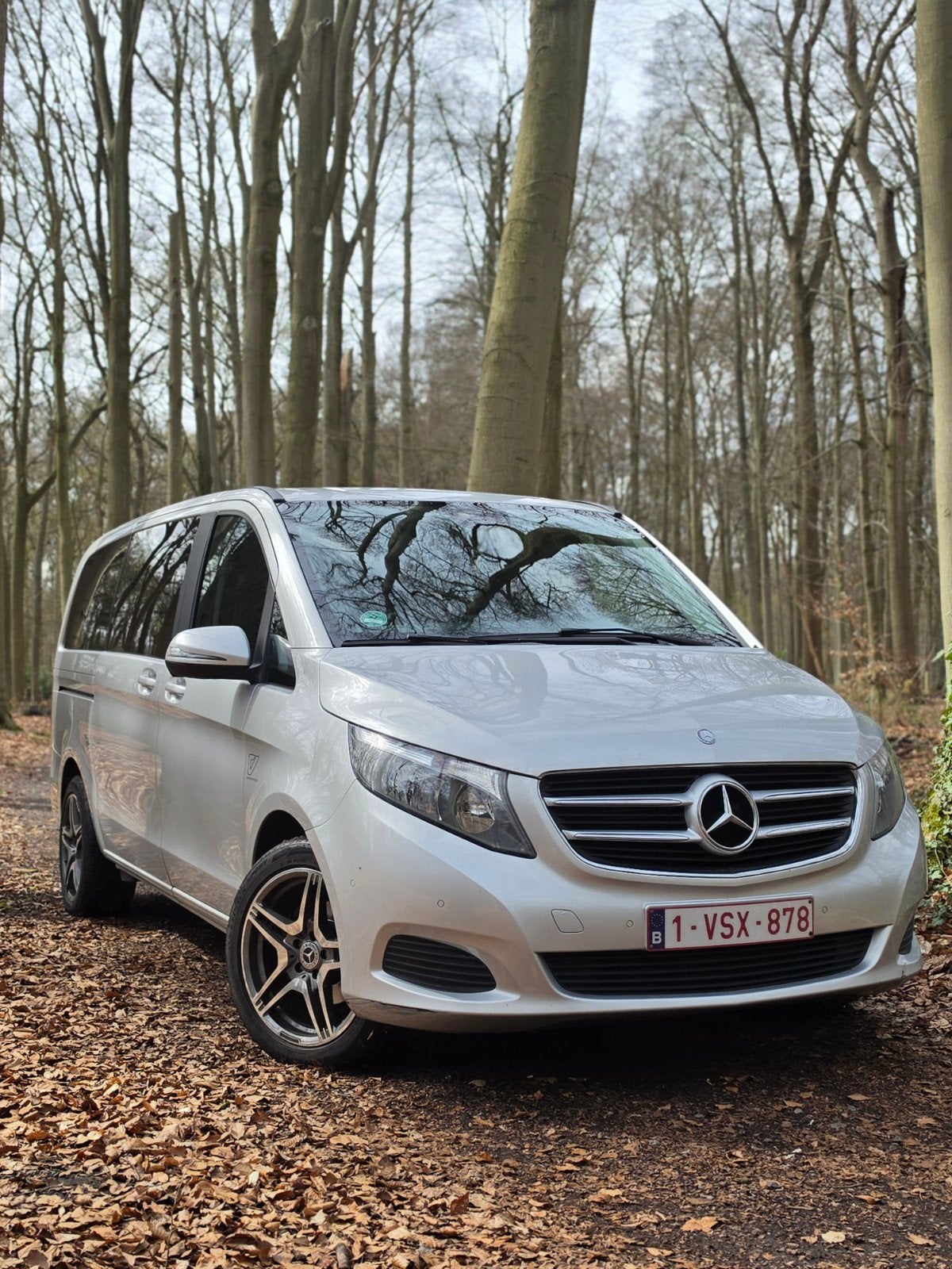 Mercedes v220 d long 8plaats 131000km, Stof, Te koop, Cruise Control