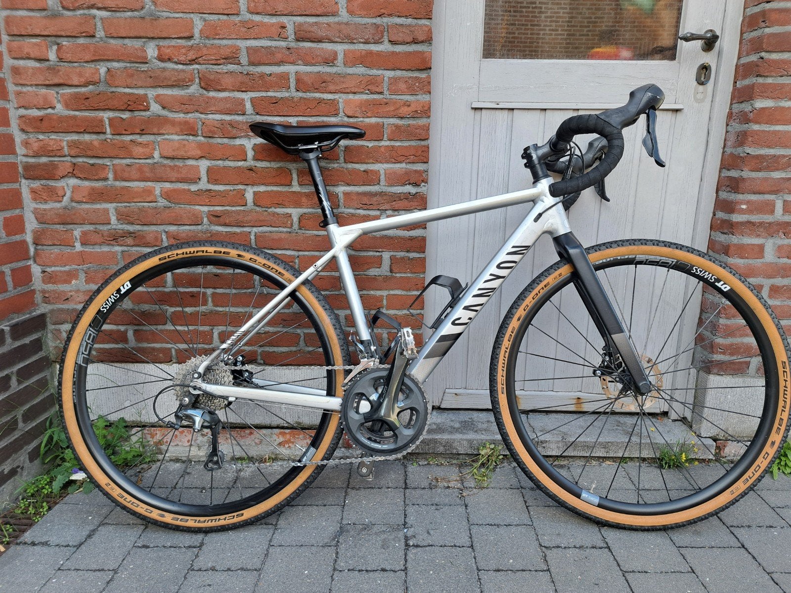 Canyon Grail AL 6.0: Shimano Tiagra, grijs, XS, Enlèvement, Aluminium