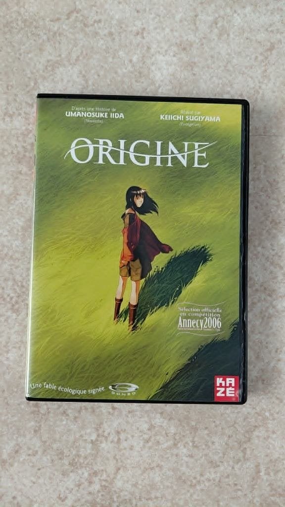 DVD Origin, Enlèvement, Utilisé