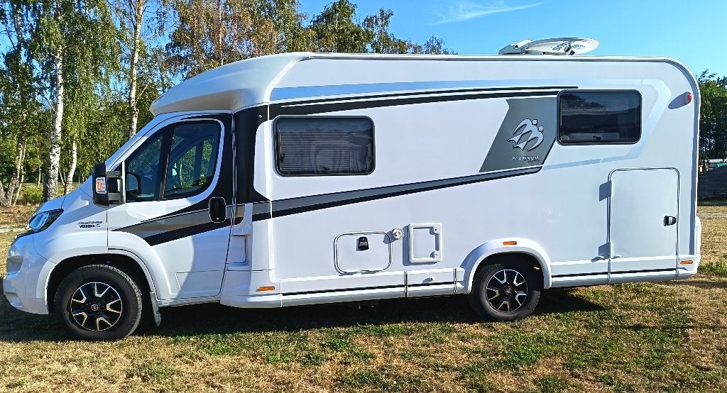 Prachtige complete mobilhome Knaus (7meter) nieuwstaat, Caravanes & Camping, Camping-cars, Particulier, jusqu'à 4, Semi-intégral