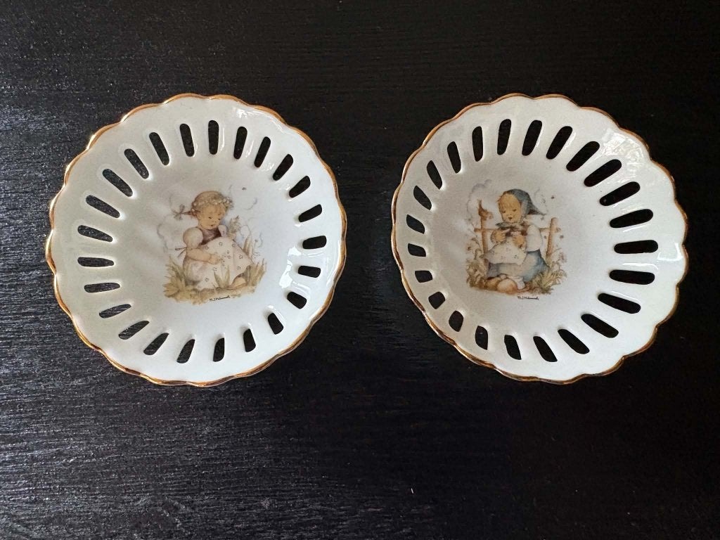 Hummel Goebel, twee schaaltjes, Verzamelen, Porselein, Kristal en Bestek, Ophalen of Verzenden, Zo goed als nieuw