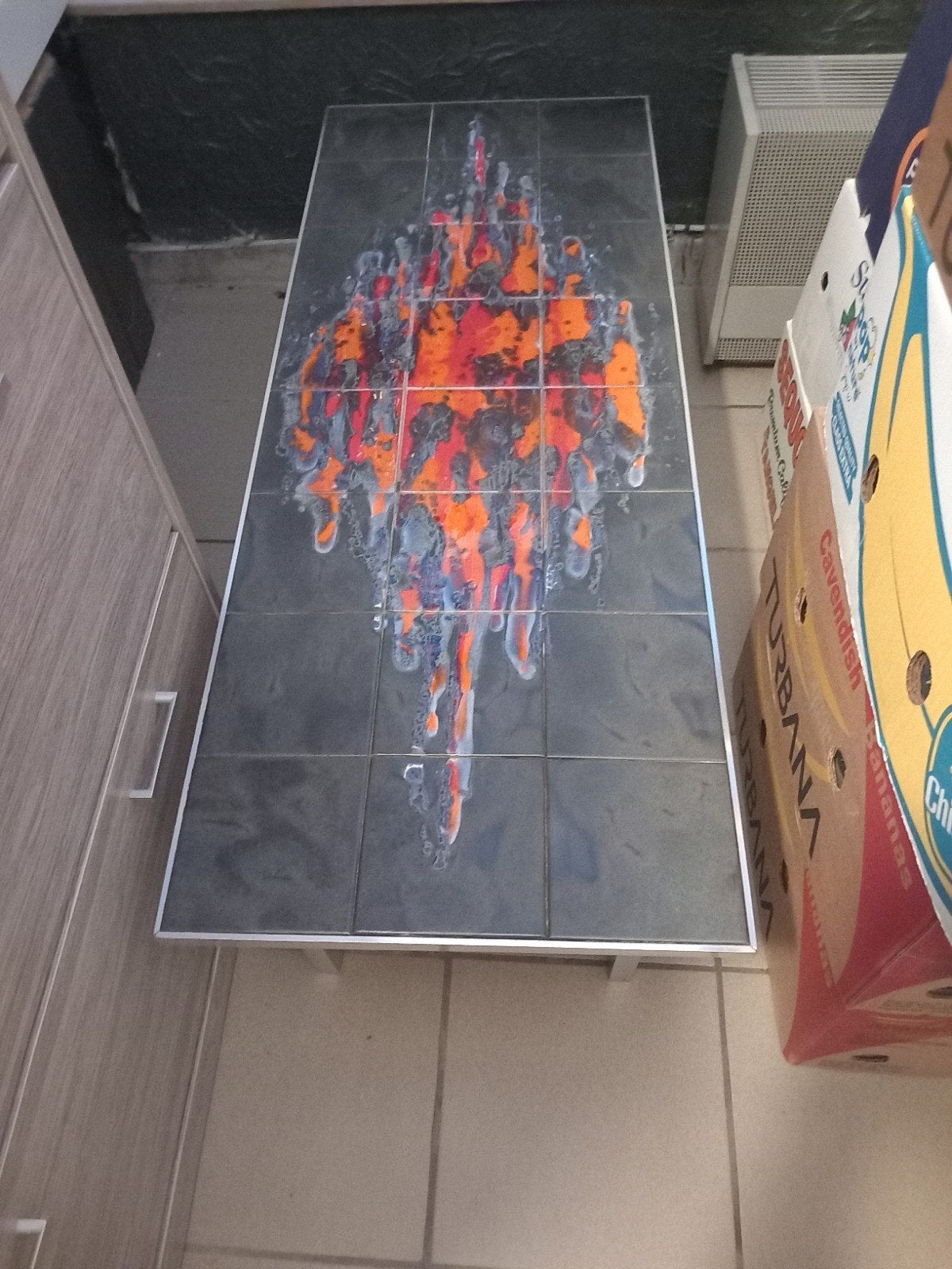 zeer pracht vintage salontafel, Enlèvement