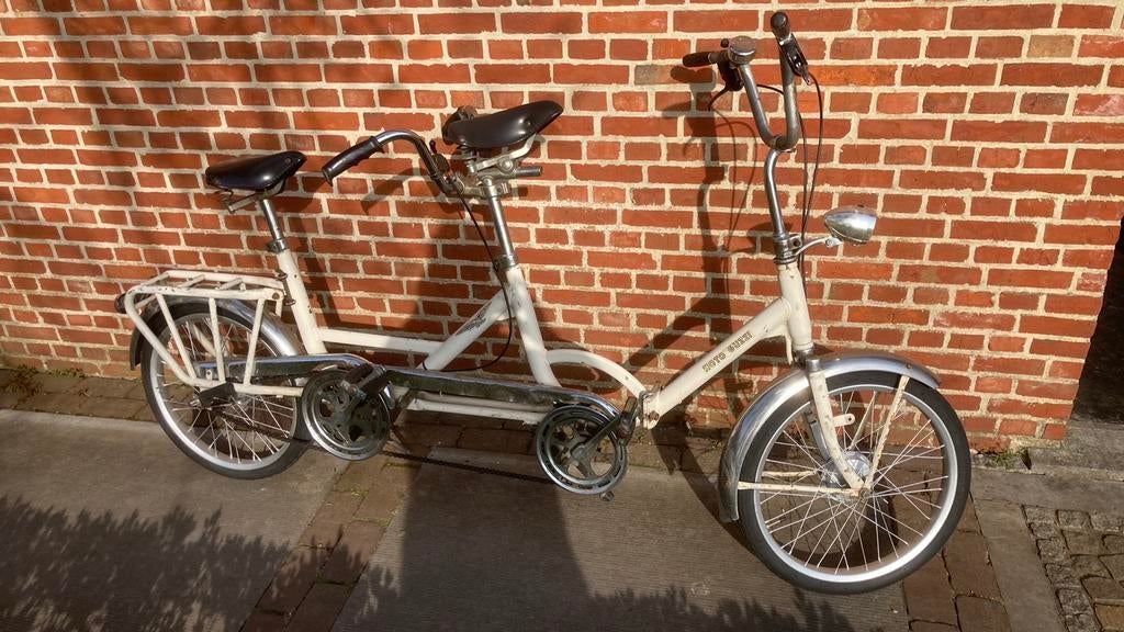 Tandem, Fietsen en Brommers, Ophalen, Gebruikt, Opvouwbaar