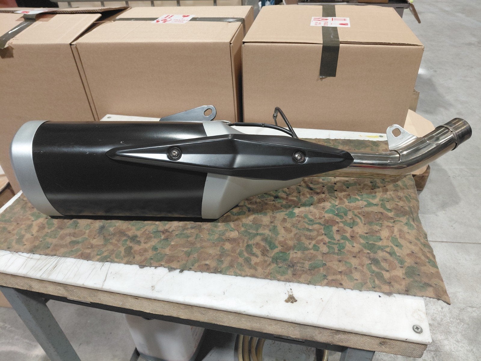 Kawasaki Z750 KHI K 542 geluiddemper, Ophalen of Verzenden, Gebruikt