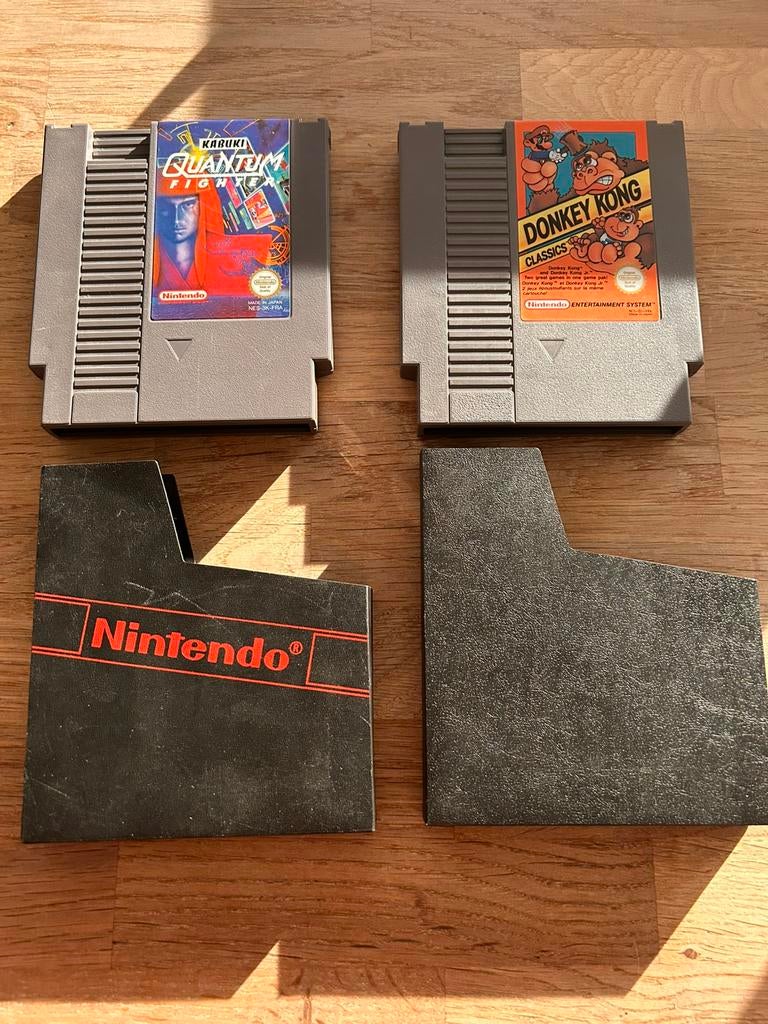 Nintendo NES games - 2 stuks, Ophalen of Verzenden, Zo goed als nieuw