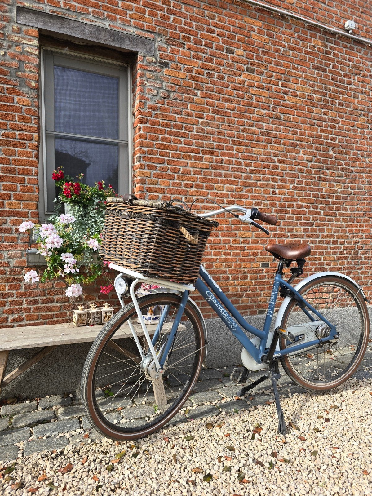 Gazelle damesfiets, Fietsen en Brommers, Fietsen | Dames | Omafietsen, Ophalen, Versnellingen, Zo goed als nieuw, Schijfrem