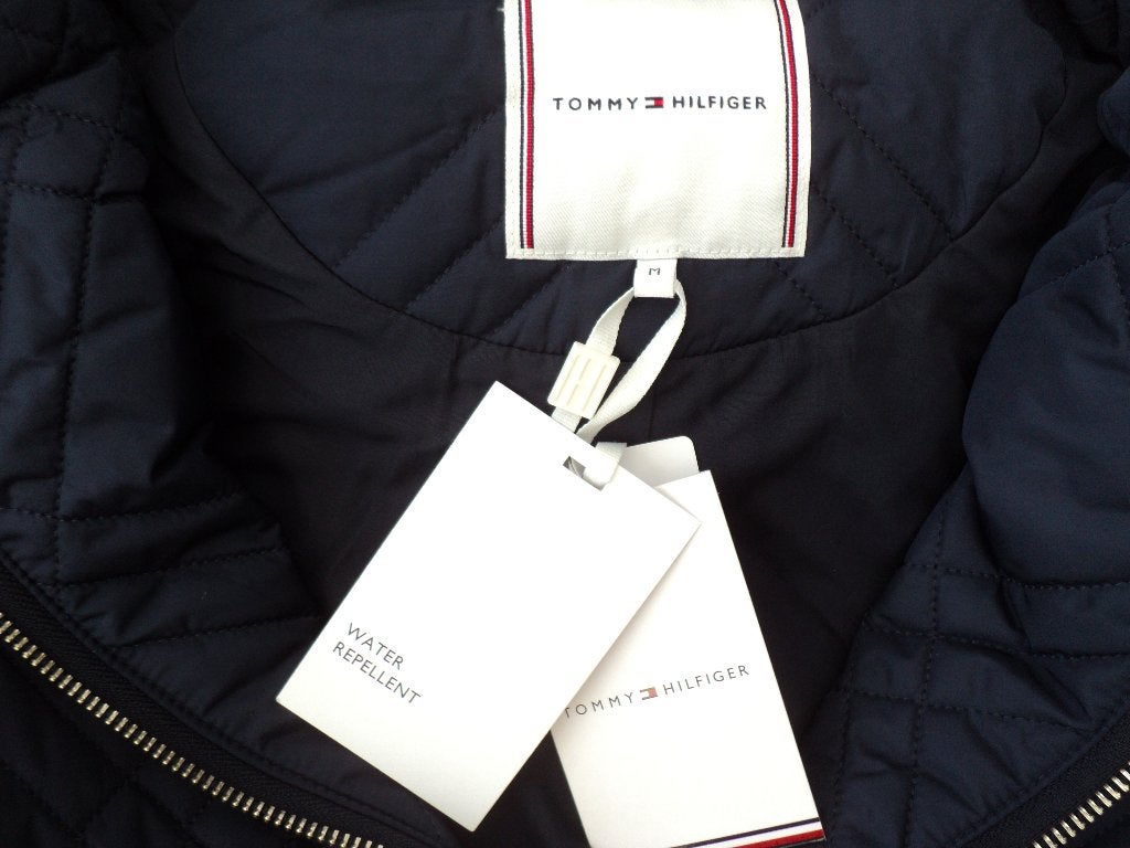 Winterjas vh merk Tommy Hilfiger, Maat 38/40 (M), Tommy hilfiger, Blauw, Nieuw