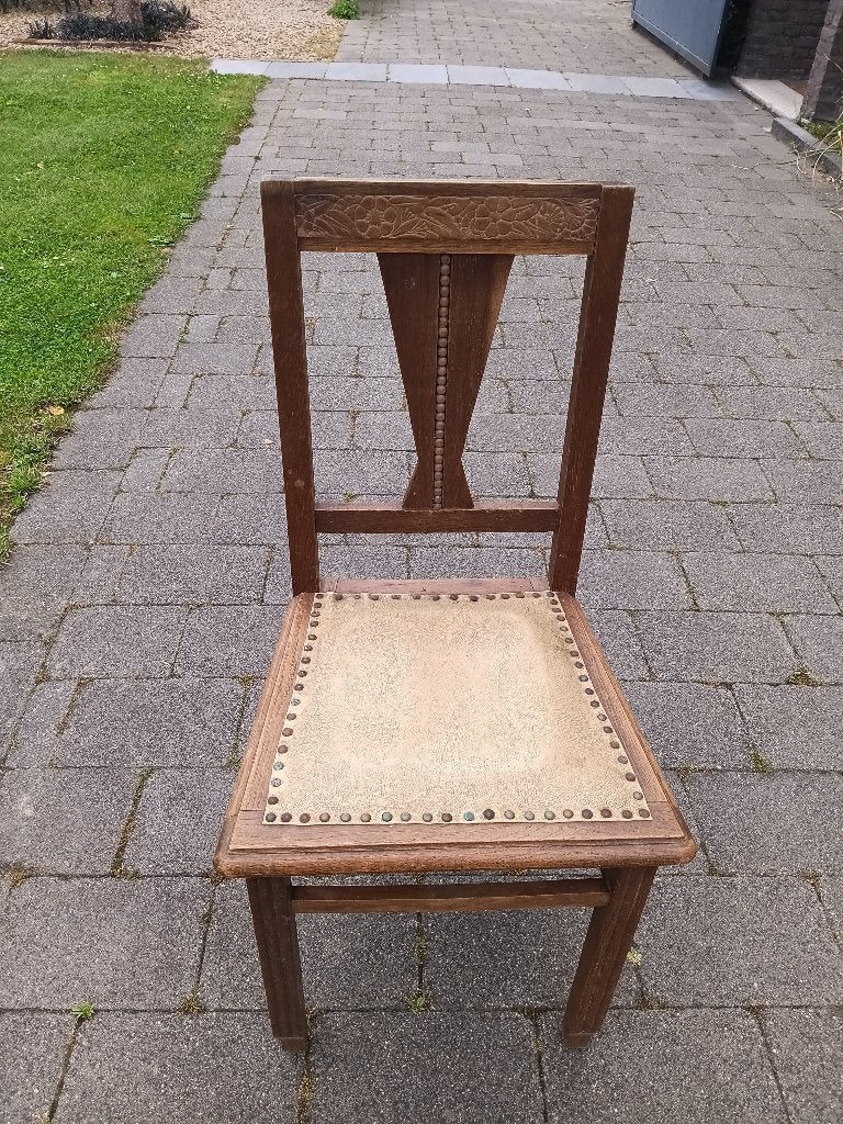 Stoel, Ophalen, Gebruikt, Bruin, Vijf, Zes of meer stoelen