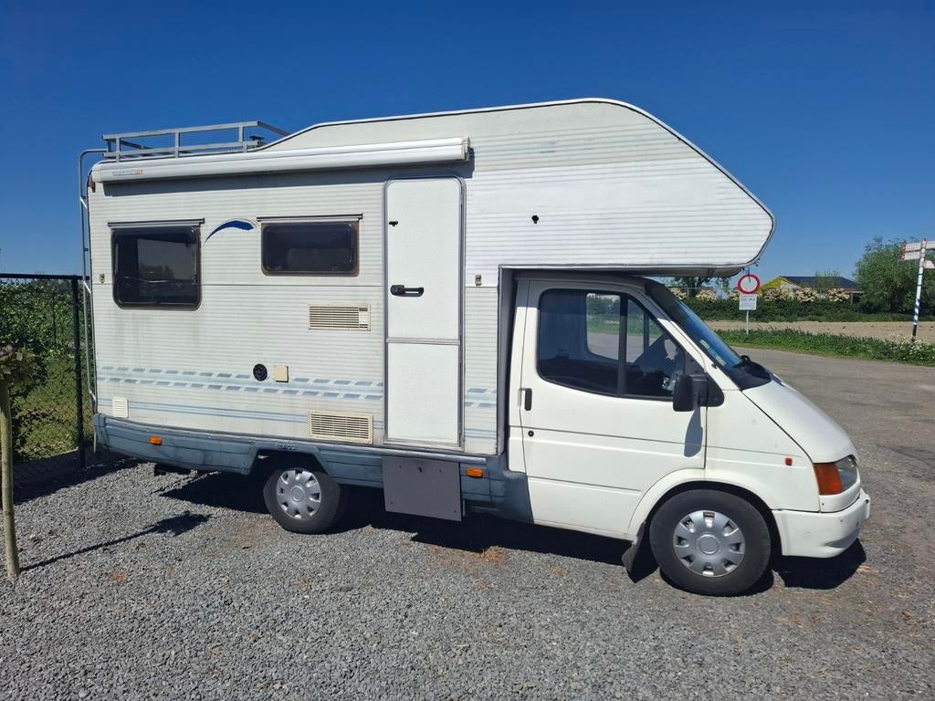 Mobilhome Ford Transit Rimor 2.5TD gekeurd voor verkoop, Alkoof, Ford, Diesel, Particulier