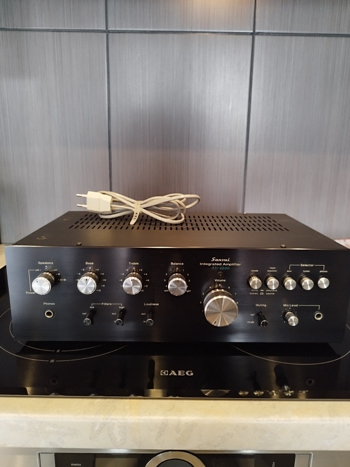 sansui au 4900, TV, Hi-fi & Vidéo, Enlèvement, Utilisé, Stéréo, Moins de 60 watts