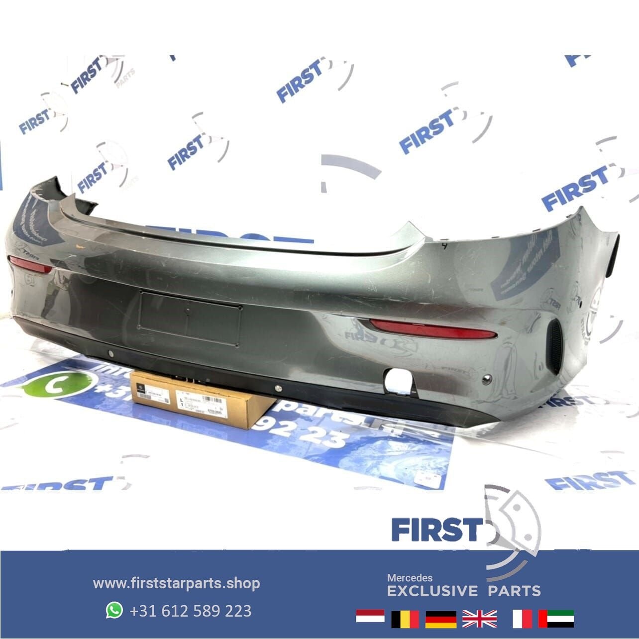 A205 C205 AMG ACHTERBUMPER COMPLEET Mercedes C Klasse CABRIO, Arrière, Utilisé, -, -