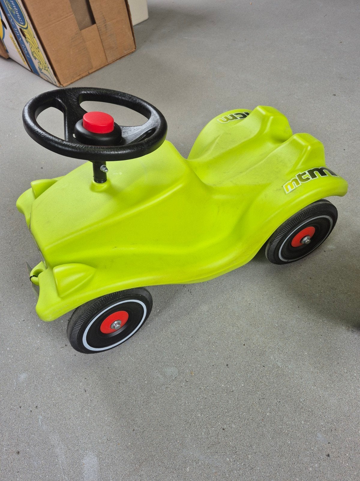loopauto Big, Ophalen
