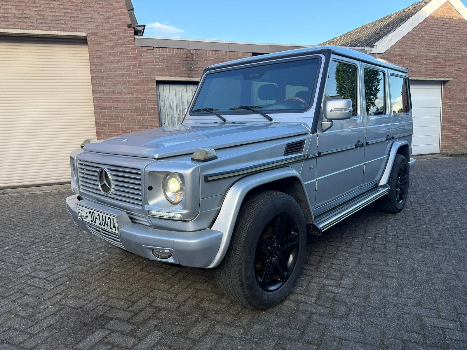 Mercedes Benz G500 Grand Edition AUT 7P 2006 grijs xenon amg, Cuir, Argent ou Gris, Achat, 218 kW