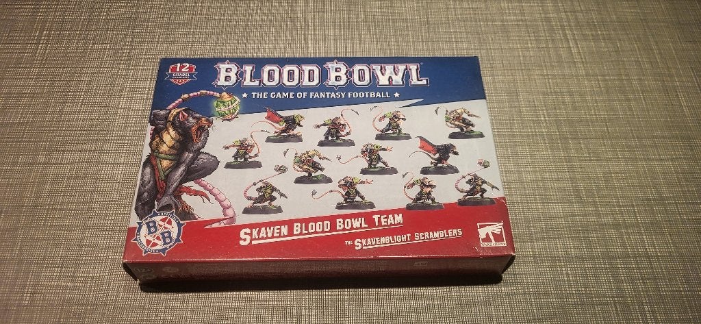 Blood Bowl – Skavenblight Scramblers, Hobby en Vrije tijd, Wargaming, Ophalen, Nieuw, Overige soorten, Figuurtje(s)