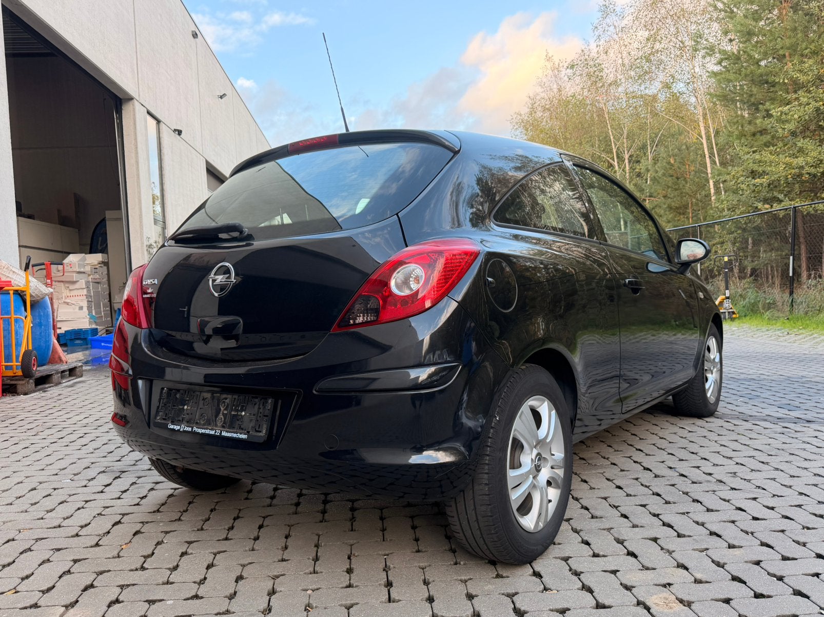 Opel Corsa D 1.2 Benzine 2014 + 1J Garantie 104701Km, Voorwielaandrijving, Stof, 4 cilinders, Bedrijf