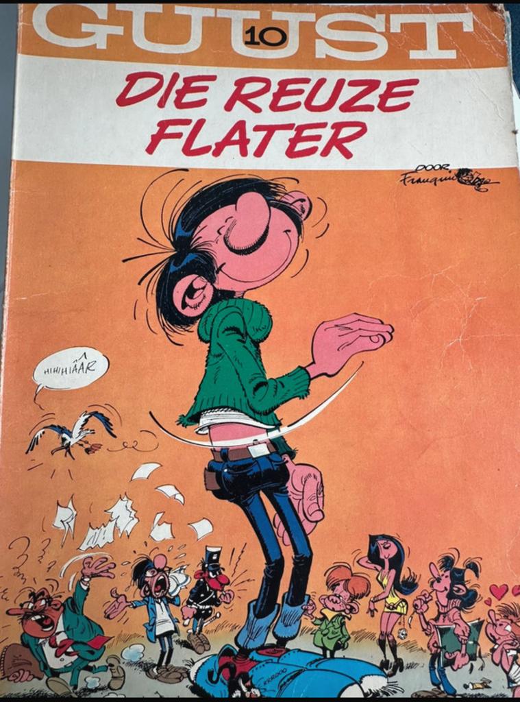 Die reuze Flater, het tiende deel reeks van Guust Flater, Ophalen of Verzenden, Gelezen