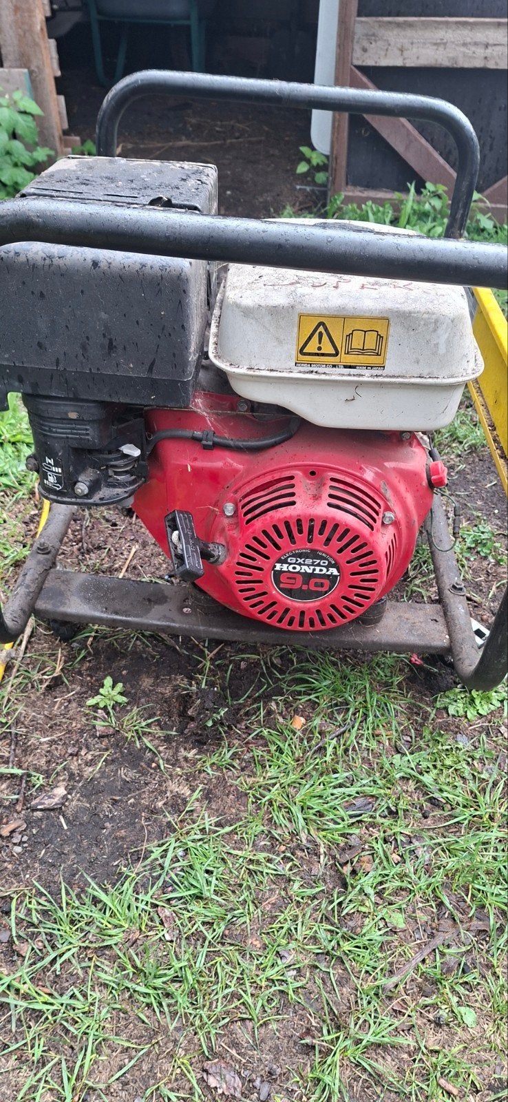 groupe électrogène moteur HONDA GX 270, Enlèvement, Utilisé, Moteur à essence, 1800 tpm ou plus