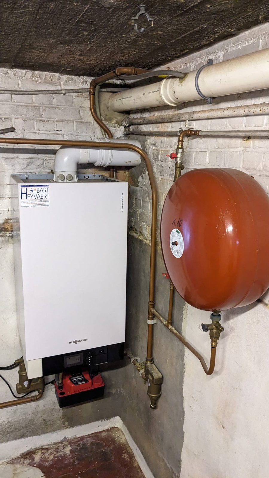 Gasketel type vitodens 200, Doe-het-zelf en Bouw, Ophalen, Gebruikt