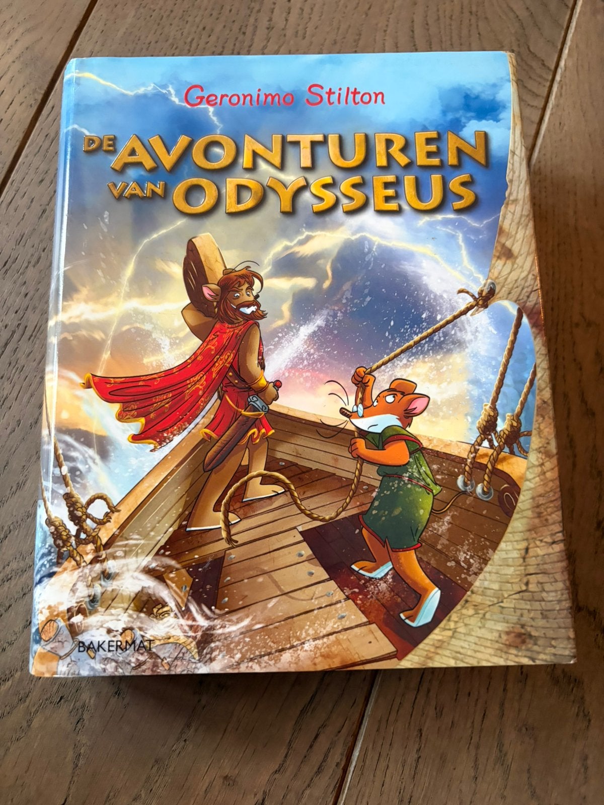 Geronimo Stilton - De avonturen van Odysseus, Ophalen of Verzenden, Zo goed als nieuw, Fictie algemeen