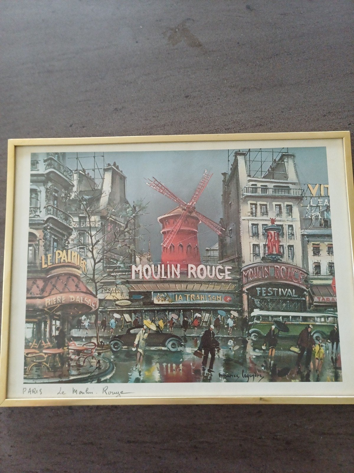 kader Moulin Rouge, Ophalen, Print