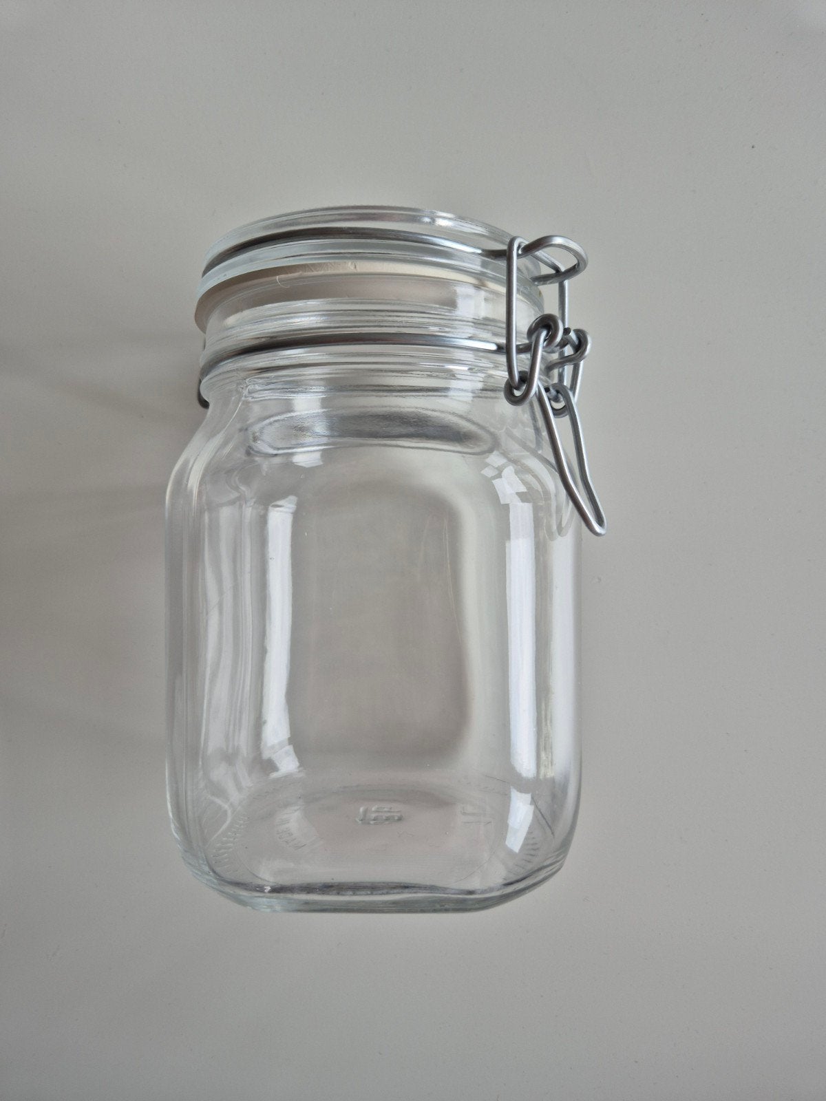 Weckpot 1L, Ophalen of Verzenden, Nieuw, Glas, Pot, Bus of Blik