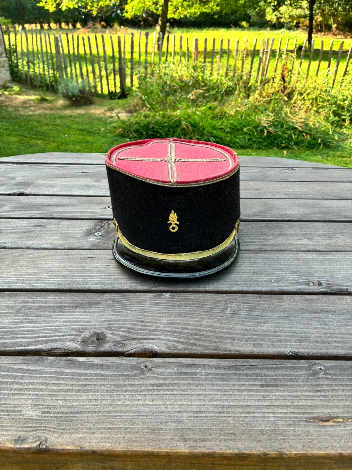 Képi légion étrangère adjudant-chef francais, Verzamelen, Ophalen of Verzenden, Landmacht, Helm of Baret